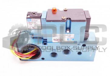 NEW MAC 82A-AC-CKA-TM-DAAP-1DA SOLENOID VALVE W/TM-DAAJ-1DA 120/110V 60/50HZ 