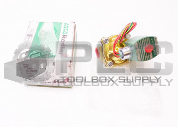 NEW ASCO 8210G003 2-WAY SOLENOID VALVE 3/4" 24/DC