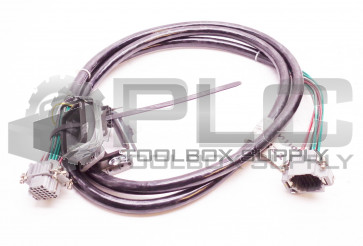 FANUC A660-2003-T962 CABLE K114 W/2 BULKHEAD COVERS