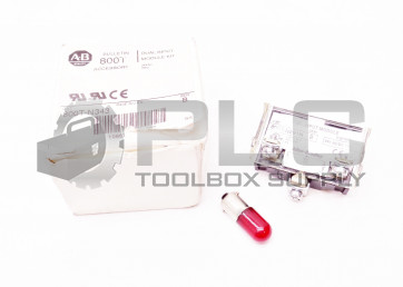 NEW ALLEN BRADLEY 800T-N343 /B DUAL INPUT MODULE KIT 800T-N291N 24V AC/DC 2VA