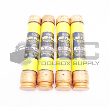 LOT OF 4 NEW BUSSMANN LPS-RK-35SP DUAL ELEMENT TIME DELAY FUSE