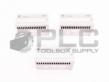 LOT OF 3 ALLEN BRADLEY 1794-OB16P SER A OUTPUT MODULE FLEX I/O 1794-0B16P