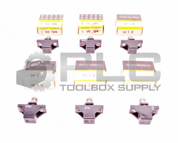 LOT OF 6 NEW ALLEN BRADLEY W18 HEATER ELEMENTS *READ*  **QUANTITY*