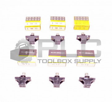 LOT OF 6 NEW ALLEN BRADLEY W12 HEATER ELEMENTS *QUANTITY*