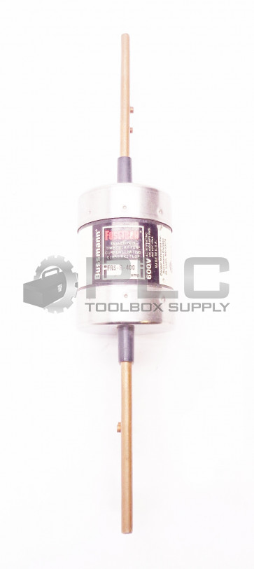 NEW BUSSMANN FRS-R-400 FUSETRON DUAL ELEMENT TIME DELAY FUSE CLASS RK5 600V