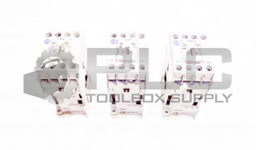 LOT OF 3 ALLEN BRADLEY 700-CF400D* SER A CONTROL RELAY COIL 24VDC