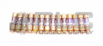 LOT OF 14 BUSSMANN FRN-R-1/2 FUSETRON DUAL ELEMENT FUSES 250V FRN-R 1/2