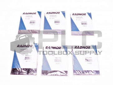 LOT OF 6 NEW RADNOR RAD64005032 4-1/2" X 5-1/4" HEAT TREATED GLASS FILTER PLATE
