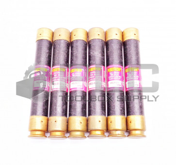 LOT OF 6 NEW BUSSMANN FRS-R-6 1/4 DUAL ELEMENT TIME DELAY FUSES 600V FRS-R-61/4