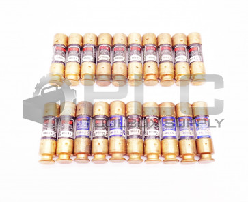 LOT OF 20 BUSSMANN FUSETRON FRN-R-5 FUSE 5AMP 250VAC / FRNR5