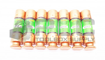 LOT OF 7 NEW BUSSMANN FUSETRON FRN-R-30 ENERGY EFFICIENT FUSE 250VAC/125VDC
