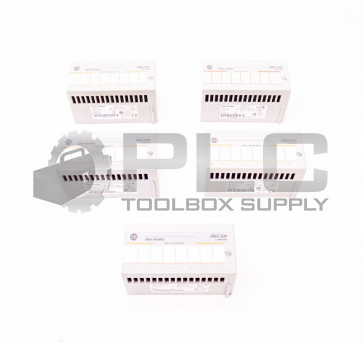 LOT OF 5 ALLEN BRADLEY 1794-0A8 SER A FLEX I/O 120VAC OUTPUT MODULE 1794-OA8