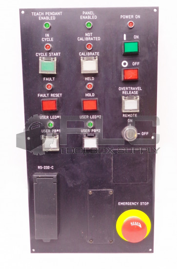 FANUC OPERATORS PANEL A05B-2051-C121 w/ A20B-1003-0041/02B CONTROL BOARD