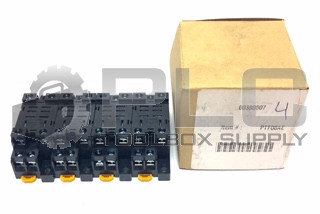 NEW LOT OF 4 OMRON PTF08A-E 8 PIN RELAY BASE SOCKET PTFO8AE 