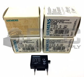 NEW LOT OF 4 SIEMENS 3RT1926-1BC00 SURGE SUPPRESSOR 