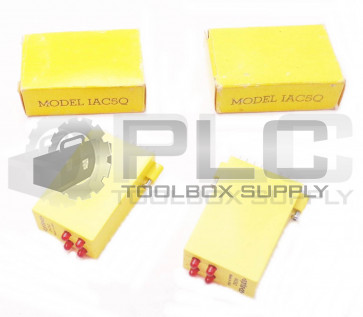 NEW LOT OF 2 OPTO 22 IAC5Q I/O DC RELAY MODULES