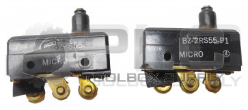 LOT OF 2 NEW MICRO SWITCH BZ-2RS55-P1 LIMIT SWITCH 15AMP 125/250/480VAC