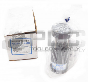 NEW PLAST-O-MATIC BLT050V-PV SHUT OFF VALVE 1/2" PVC LINE PRSXAIR