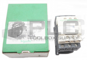NEW SCHNEIDER ELECTRIC LC1D12G7 CONTACTOR COIL: 120V 50/60Hz
