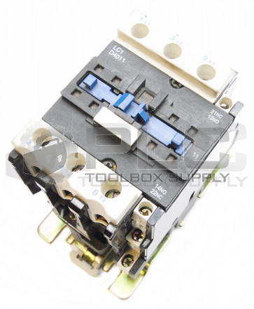 TELEMECANIQUE LC1D4011 CONTACTOR 120V 50/60HZ 60A 600VAC LC1 D4011