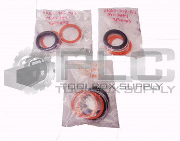 NEW LOT OF 3 EATON SKR5-512-03 HYDRO-LINE PISTON SEAL KIT