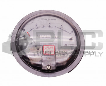 NEW DWYER INSTRRUMENTS 2008 C MAGNEHELIC PRESSURE GAUGE