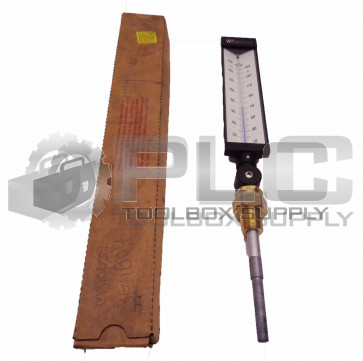 NEW WEKSLER AS5L918ALP INDUSTRIAL THERMOMETER 9" CASE 6" STEM 0/160 F