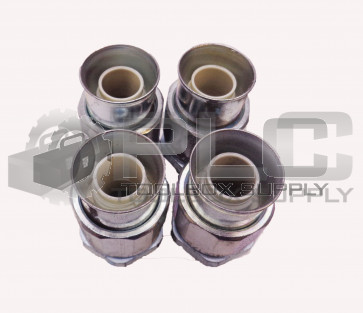 NEW LOT OF 4 APPLETON STNM 1/2" CONNECTOR