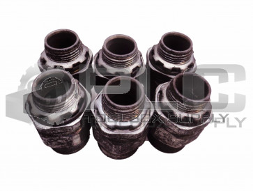 NEW LOT OF 6 APPLETON STNM 3/4" CONNECTOR