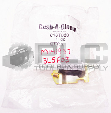 NEW CUSH-A-CLAMP CHANNEL MOUNT CUSHION CLAMP 1"OD