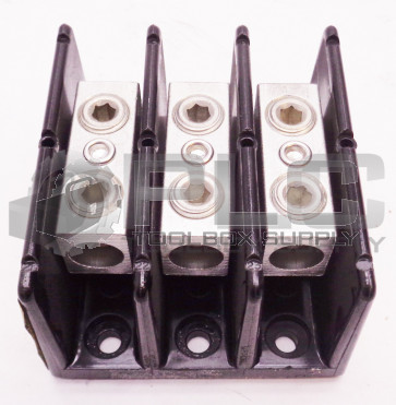 NEW BUSSMAN 16204-3 POWER DISTRIBUTION BLOCK 175AMP 600V 3POLE