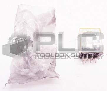 NEW SQUARE D 8501 RS14P14V20 SER. C RELAY, 14PIN, 120V 50/60HZ