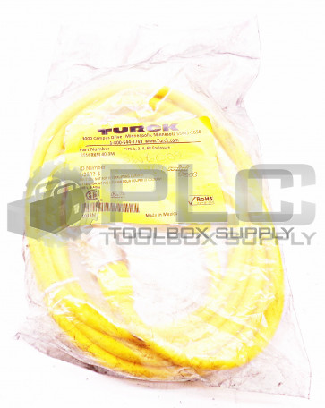 NEW TURCK ELECTRONIK RSM RKM 40-3M CABLE