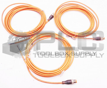 NEW LOT OF 3 LUMBERG RST 4-251/5M SENSOR CABLE