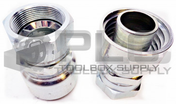 LOT OF 2 NEW PARKER 10643-24-24 HYDRAULIC HOSE FITTING