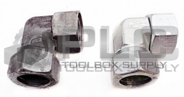 NEW LOT OF 2 PARKER 28-L DE E0 1 1/8" ID ELBOW FITTING