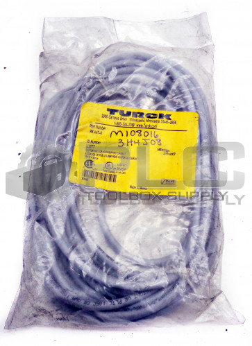 NEW TURCK RK 4.4T-6 EUROFAST MOLDED CORDSET U2177