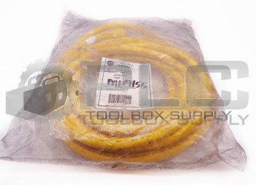 NEW ALLEN BRADLEY 889N-F9AF-10 QD 9 PIN MINI CORDSET FEMALE STRAIGHT 10M