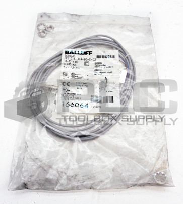 NEW BALLUFF BES 516-324-EO-C-03 INDUCTIVE SENSOR BES01A8