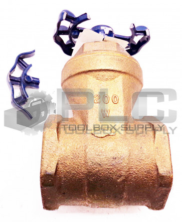 NEW NIBCO N41B00C 1 1/12" THREADED GATE VALVE *READ*