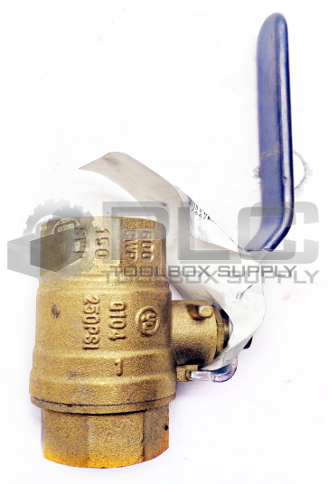 NEW NIBCO TFP600A 1" FEMALE THREADED BALL VALVE