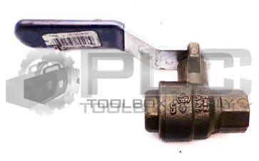 NEW NIBCO B16.44 BRS 56 BRASS BALL VALVE 1/4" NPT FEMALE THREAD T-FP600N