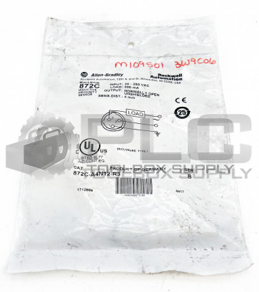NEW ALLEN BRADLEY 872C-A4N12-R3 INDUCTIVE PROXIMITY SENSOR SER B
