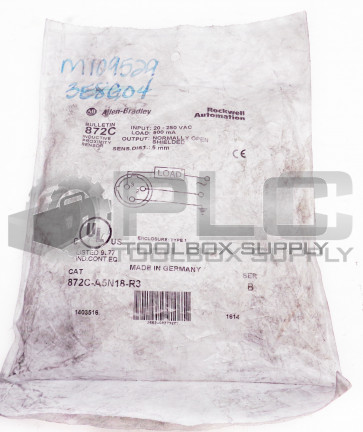 NEW ALLEN BRADLEY 872C-A5N18-R3 INDUCTIVE PROXIMITY SENSOR SER B