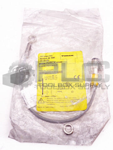 NEW TURCK BI 2-EG08K-AP6X-0.2M-RS 4T WELDGAURD SENSOR 54669491