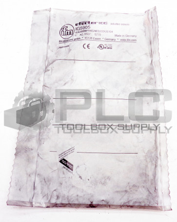 NEW IFM IG5905 INDUCTIVE SENSOR IGK2008BFRKG/M/2LED/US104