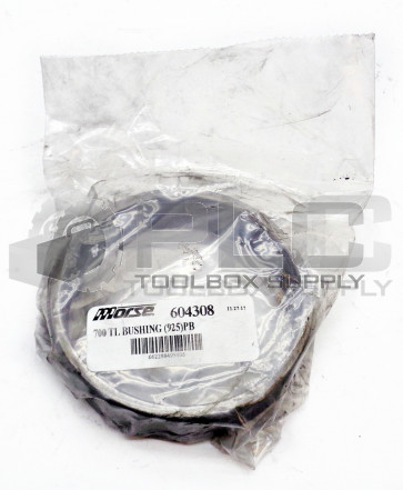 NEW MORSE 604308 700 TL BUSHING (925)PB