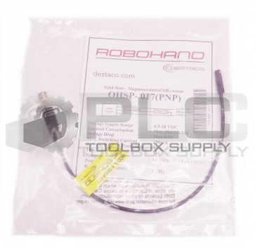 NEW ROBOHAND DESTACO OHSP-017 MAGNETORESISTIVE SENSOR 4.5-28VDC 100mA