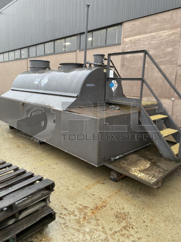 2,000 Gallon Capacity Waste Oil Tank with standard self containment area