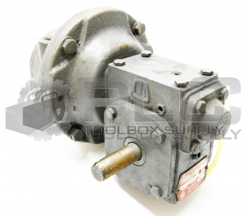 HUB CITY 0220-4755-184 RATIO 50/1WR GEAR REDUCER BOX 50:1